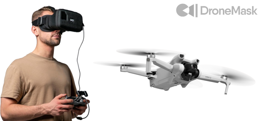 Dronemask 2 e DJI Mini 3