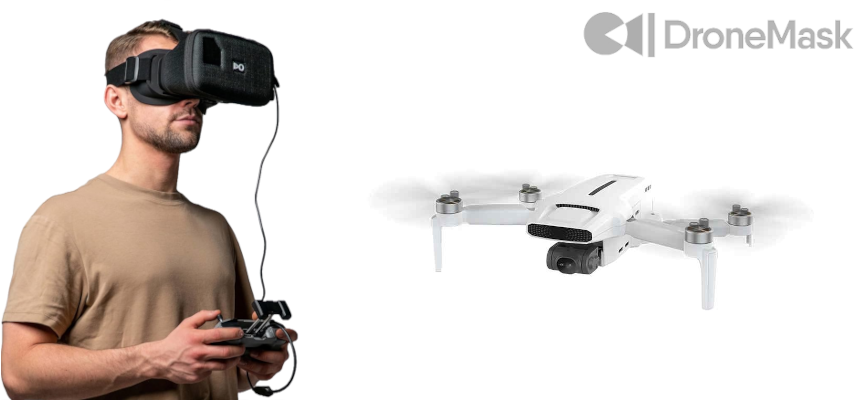 Dronemask 2 e FIMI X8 MINI V2